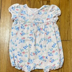 Janie and Jack Floral Baby Bubble Romper